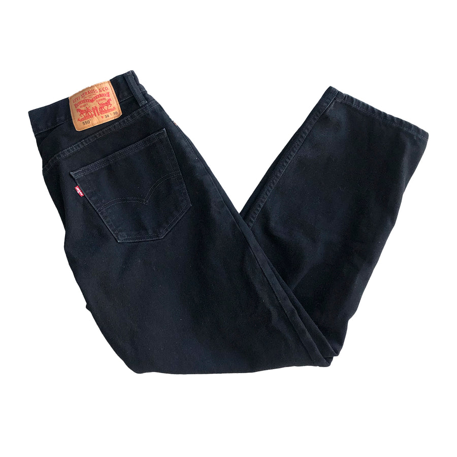 Vintage 550 Levis Denim Jeans 34 x 30