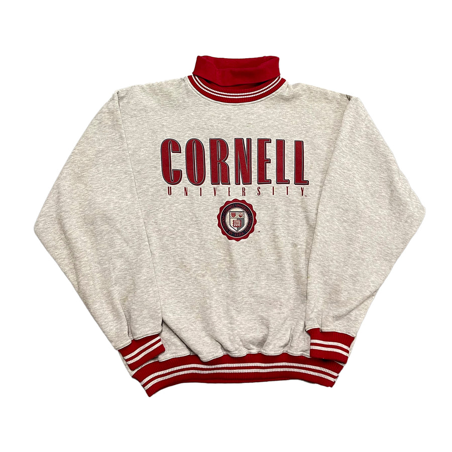 Vintage 90s Cornell University Turtleneck Sweater L
