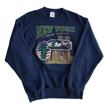 Vintage 90s New York City Crewneck Sweater M
