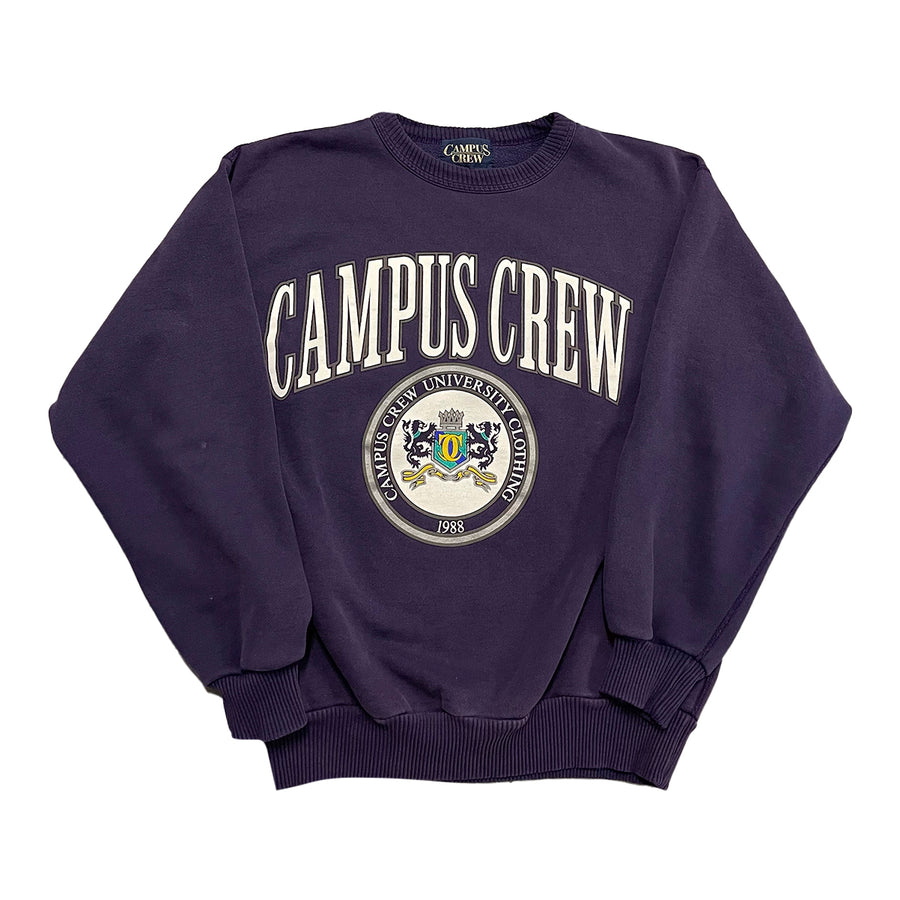 Vintage Campus Crewneck Sweater M