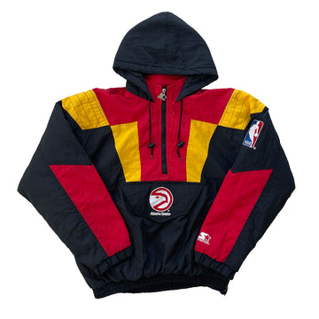 Starter Atlanta Hawks Pullover Jacket M