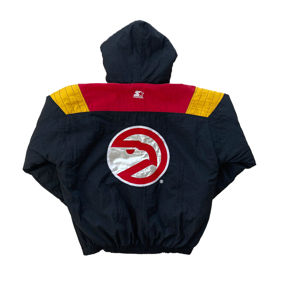 Starter Atlanta Hawks Pullover Jacket M