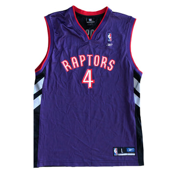 Vintage Reebok Chris Bosh Toronto Raptors #4 Jersey L