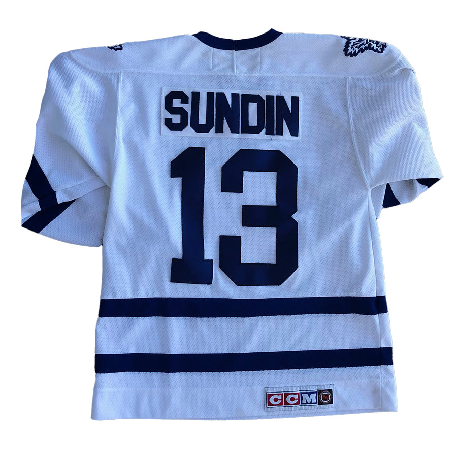 Vintage CCM Mats Sundin Toronto Maple Leafs #13 Jersey S