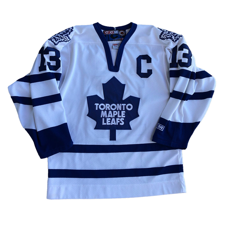 Vintage CCM Mats Sundin Toronto Maple Leafs #13 Jersey S