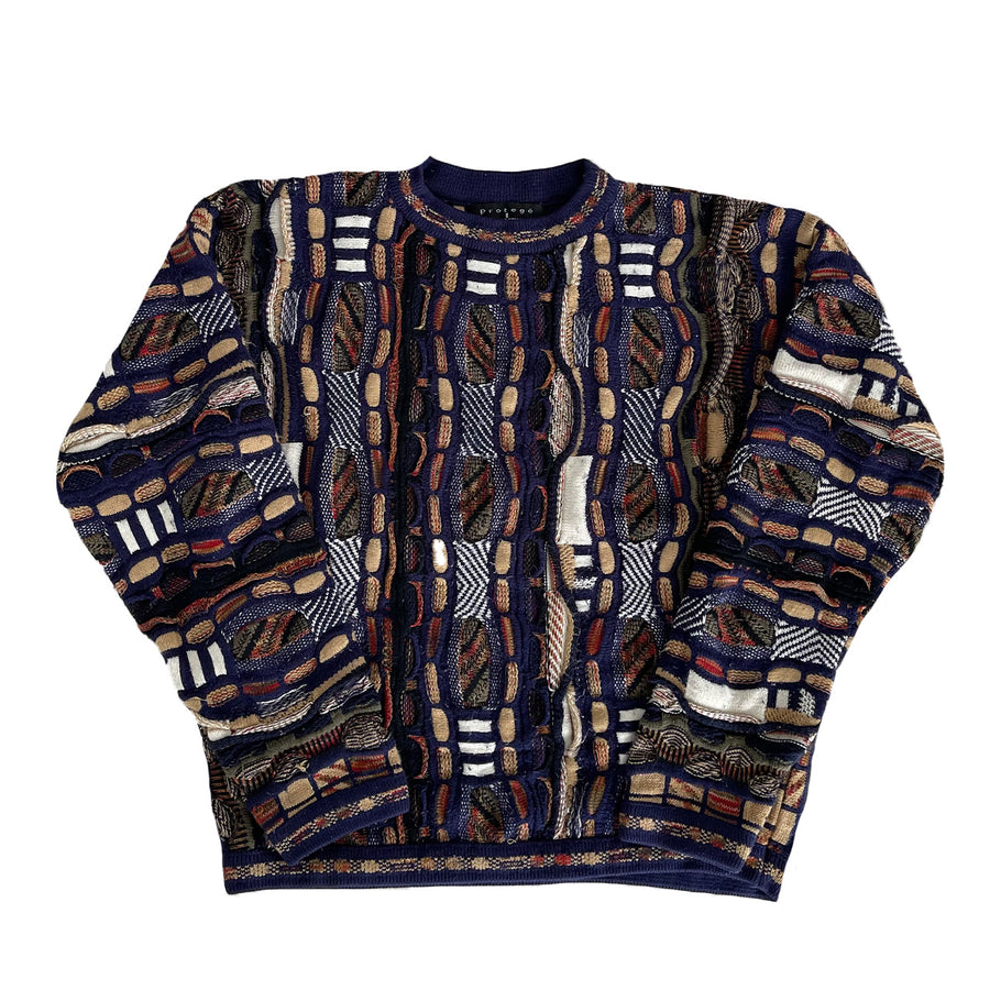 Vintage Protege Coogi Style Sweater XL