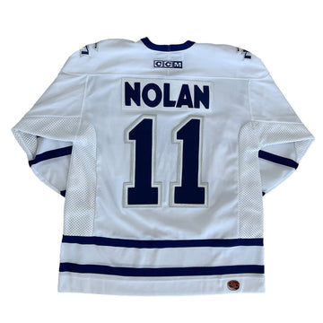 Vintage Early 2000s Owen Nolan Toronto Maple Leafs Jersey L