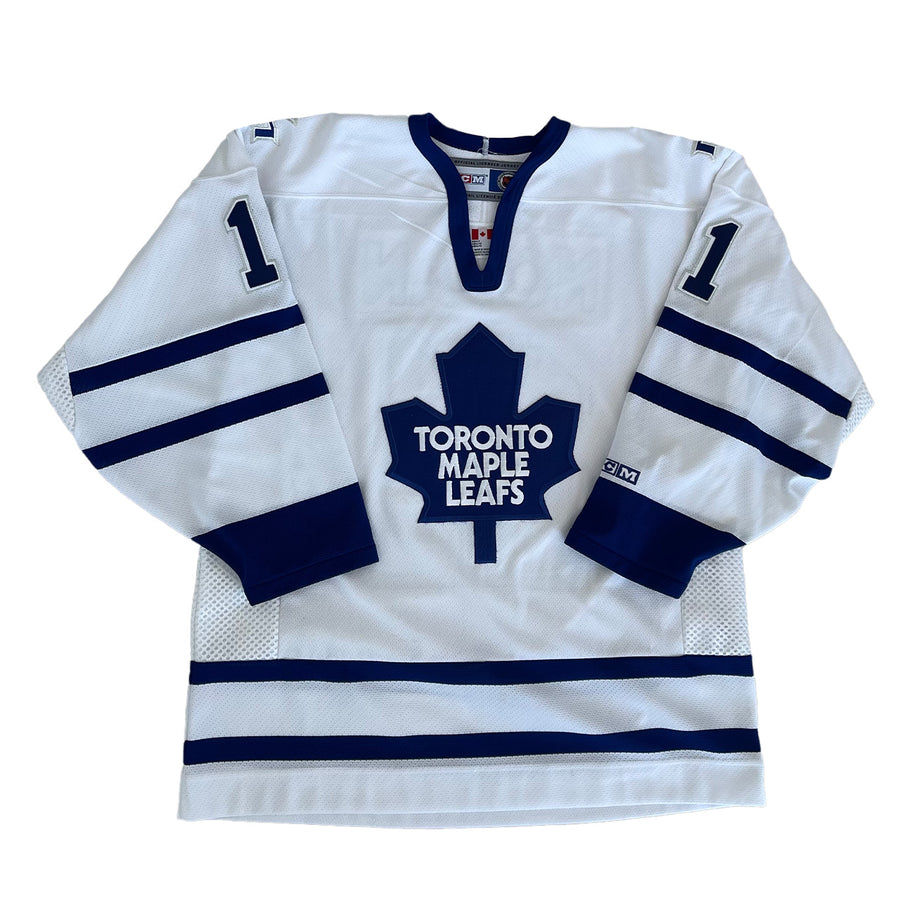 Vintage Early 2000s Owen Nolan Toronto Maple Leafs Jersey L