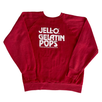 Vintage 90s Jello Gelatin Pops Promo Snack Sweater L