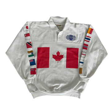 Vintage 1989 Canada Police World Games Sweater M