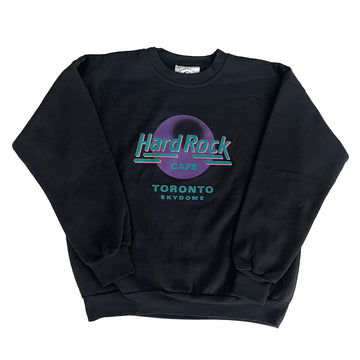 Vintage 1989 Hard Rock Cafe Toronto Skydome Sweater L