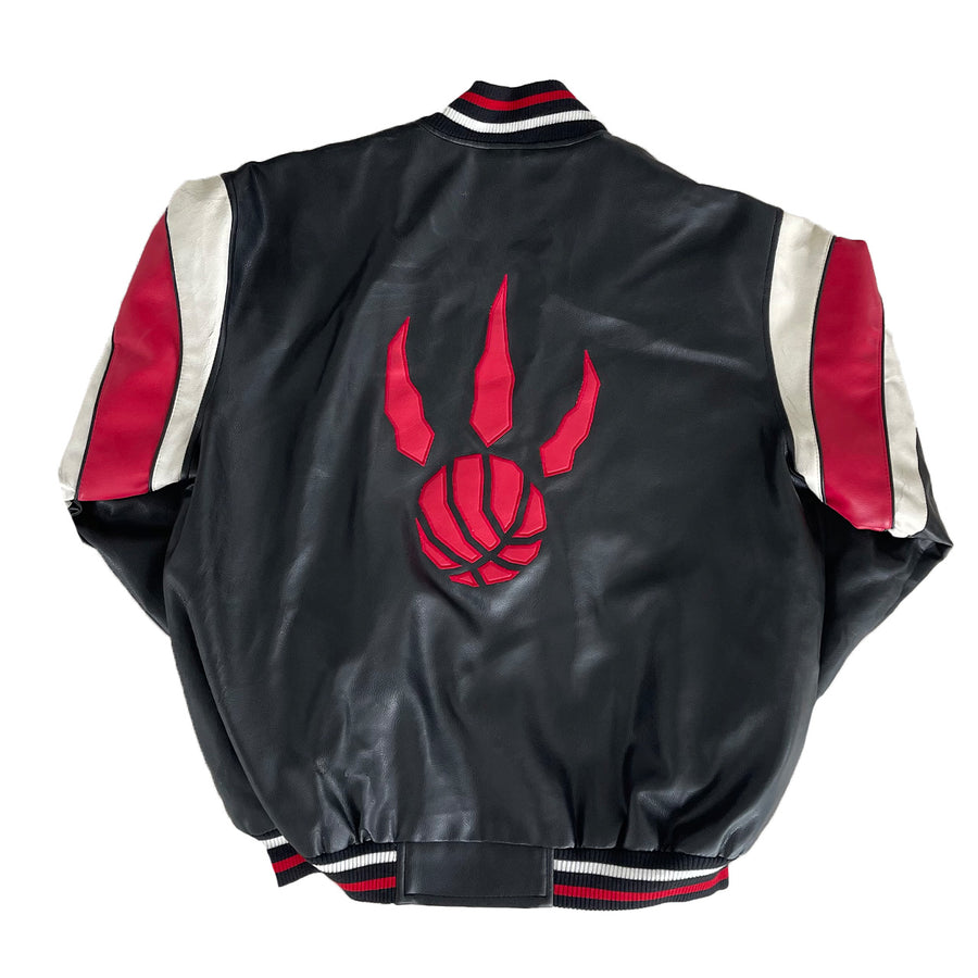 Toronto Raptors Leather Jacket XL