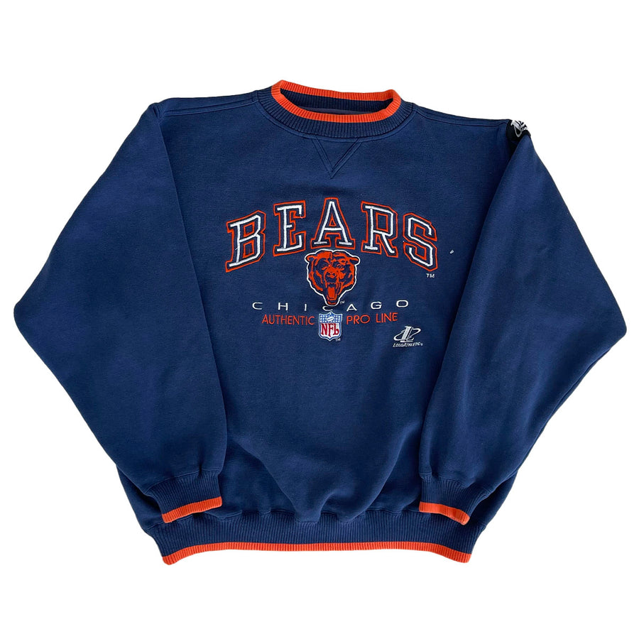 Vintage Pro Line Logo Athletic Chicago Bears Sweater XL