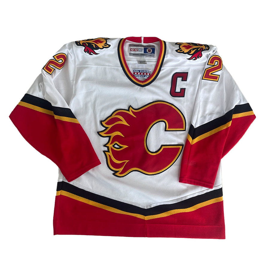 Jerome Iginla Calgary Flames CCM Jersey L