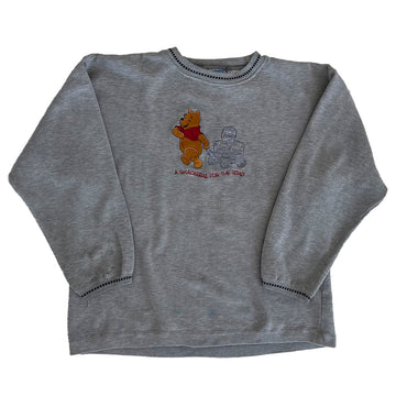 Vintage Disney A Smackeral For The Road Winnie The Pooh Sweater L