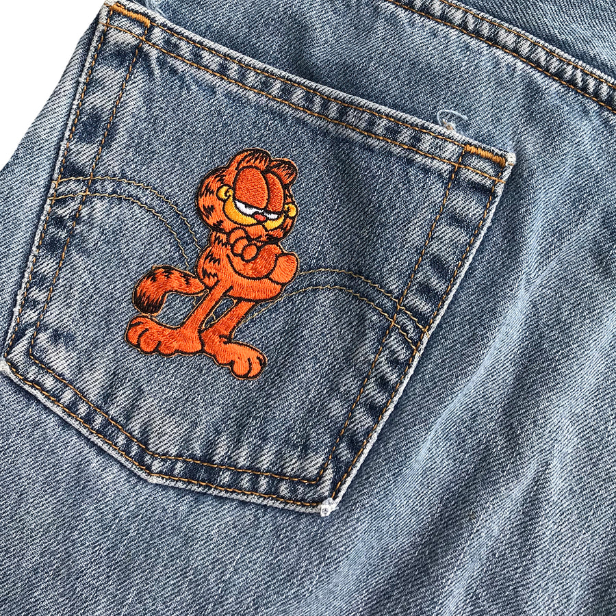 Vintage Garfield Levis 550 Denim Jeans 31 x 34