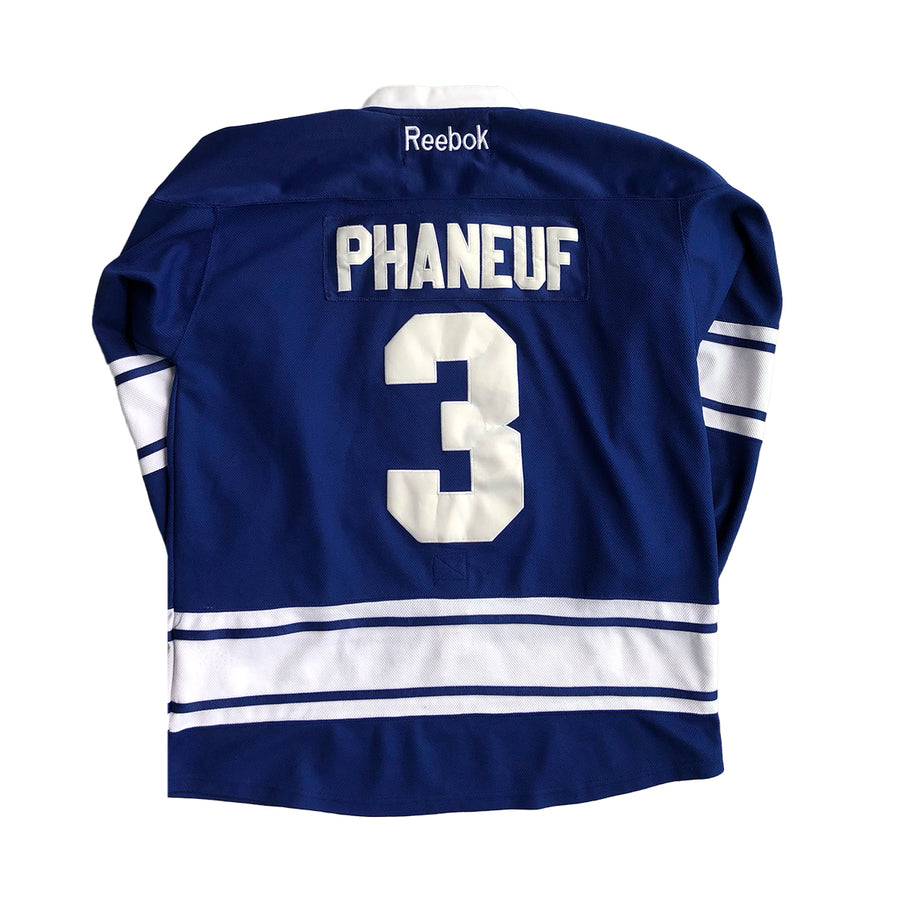 Reebok Dion Phaneuf Toronto Maple Leafs #3 Jersey L