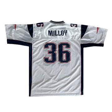 Reebok Lawyer Milloy Patriots New England Jersey XL