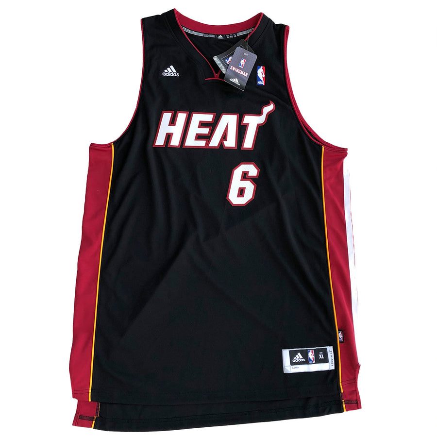 Adidas Lebron James Miami Heat #6 Jersey NWT XL