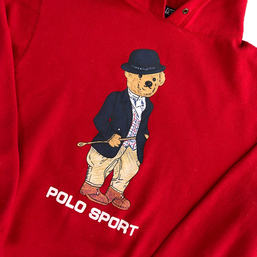 Vintage Polo Ralph Lauren Polo Sport Bear Hoodie S/M