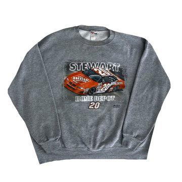 Vintage 2002 Stewart Racing Home Depot Sweater XXL