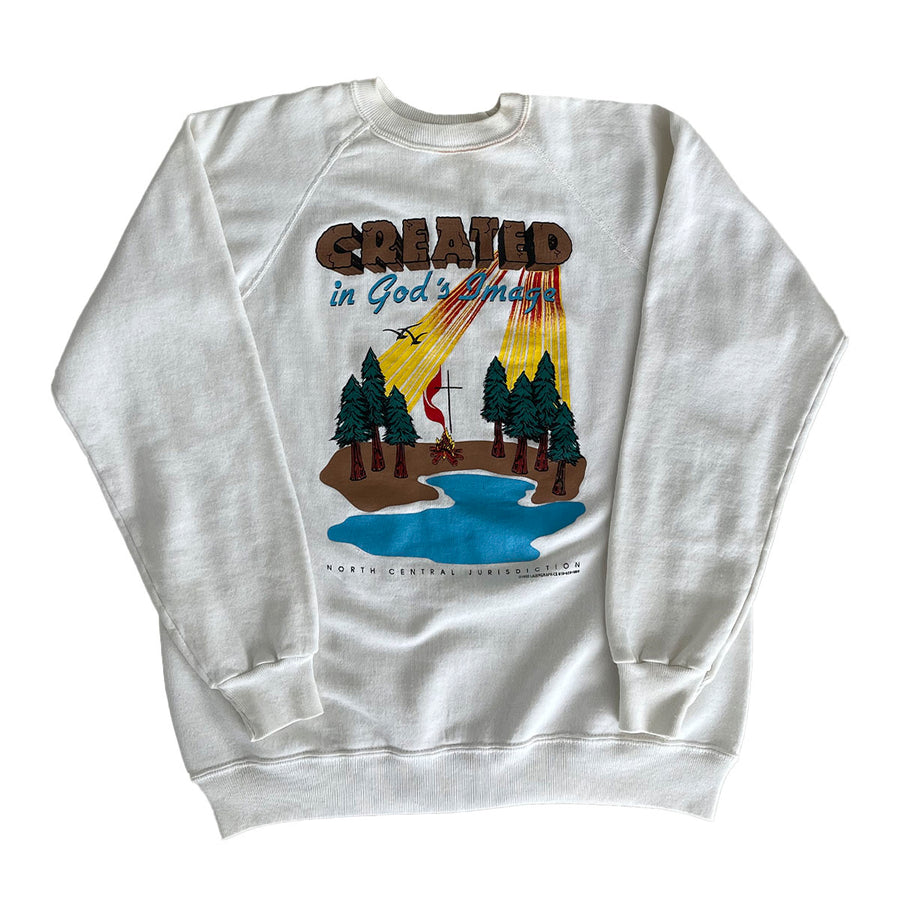 Vintage 1992 Created in God's Image Sweater L