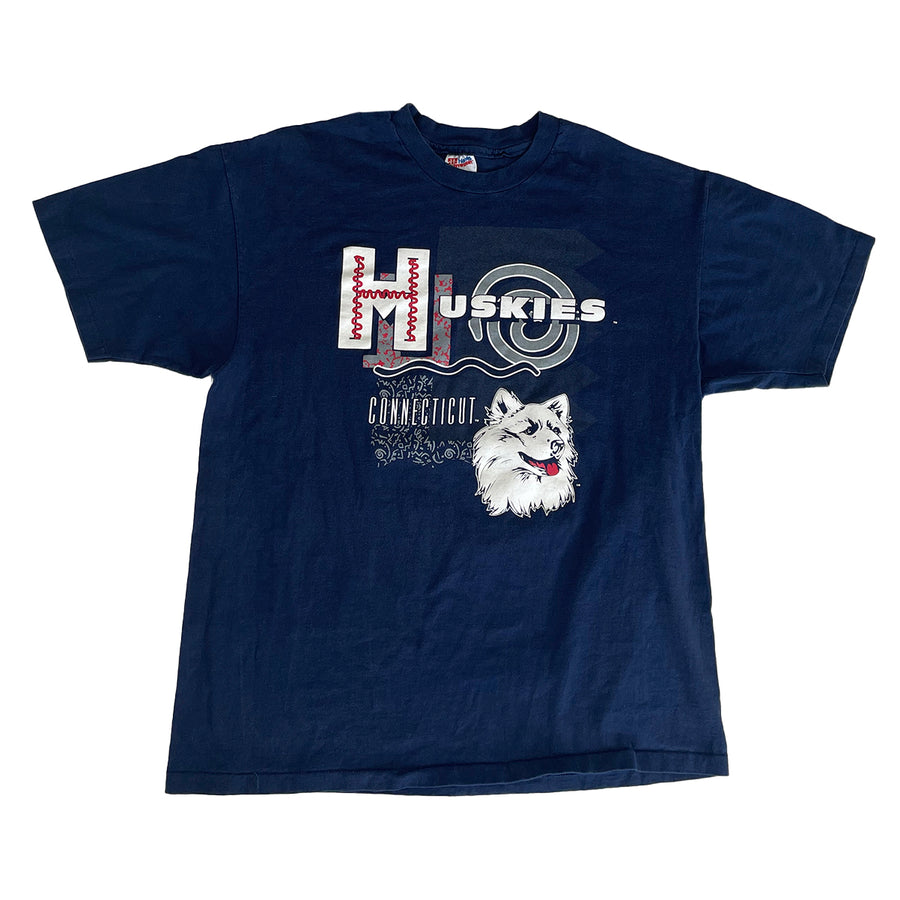 Vintage Uconn Huskies Connecticut Tee XL