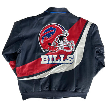 Vintage Buffalo Bills Leather Jacket XL