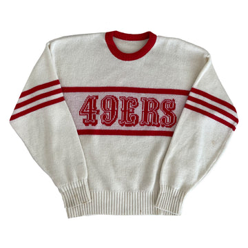 Vintage Knit San Francisco 49ers Crewneck Sweater XL