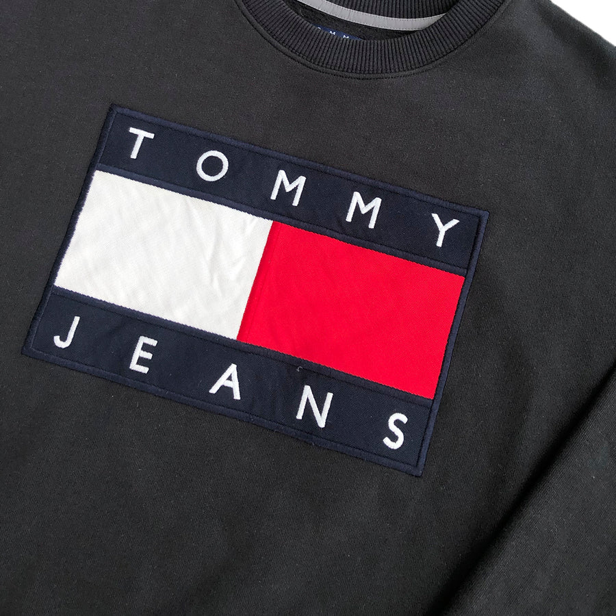Vintage Tommy Jeans Crewneck Sweater L