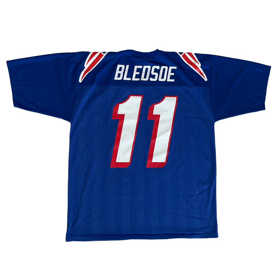 Vintage Drew Bledsoe New England Patriots Jersey L