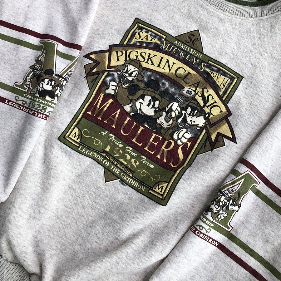 Vintage 90s Mickey Mouse Crewneck Sweater L