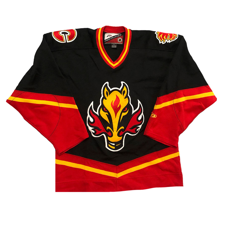 Vintage Pro Player Calgary Flames Jersey S