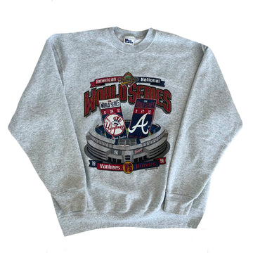 Vintage 1996 Yankees vs. Braves Sweater XXL