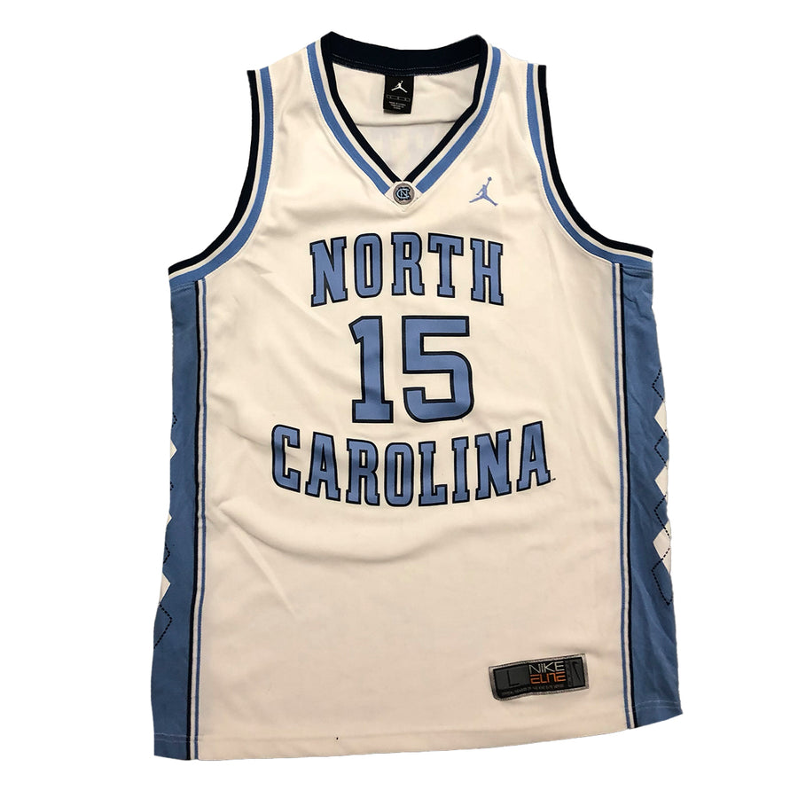 Vince Carter UNC Air Jordan North Carolina Tar Heels Vintage Basketball #15 Jersey L