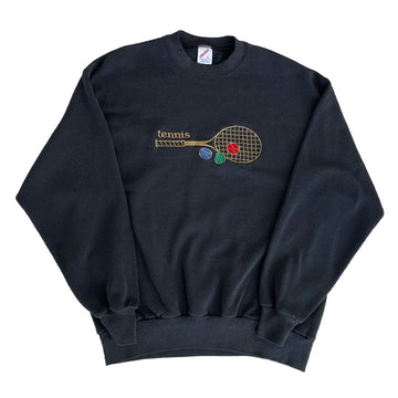 Vintage Tennis Crewneck Sweater L