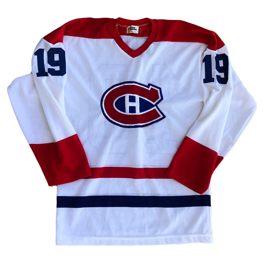 Vintage 70s Montreal Canadiens Greg Clark Jersey S