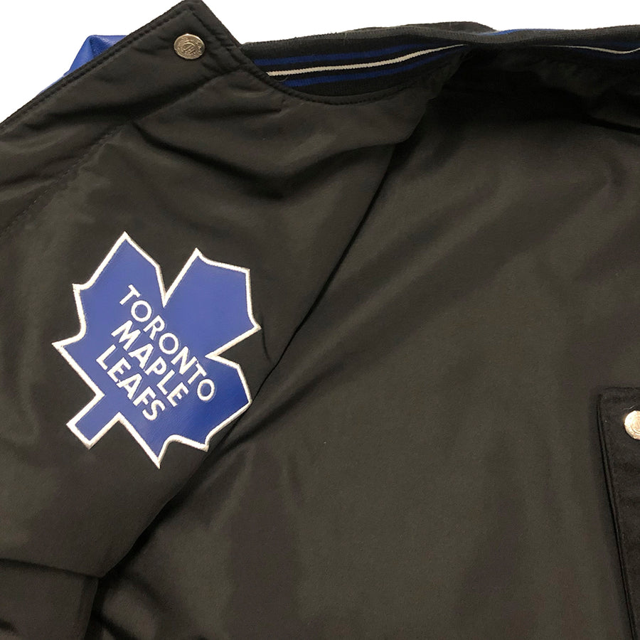 Vintage Reversible J.H Design Toronto Maple Leafs Jacket XL