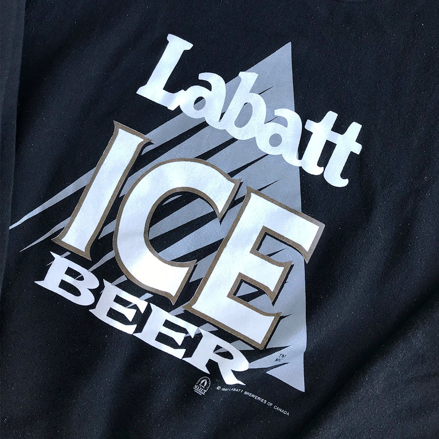 Vintage 1993 Labatt Ice Beer Crewneck Sweater XL