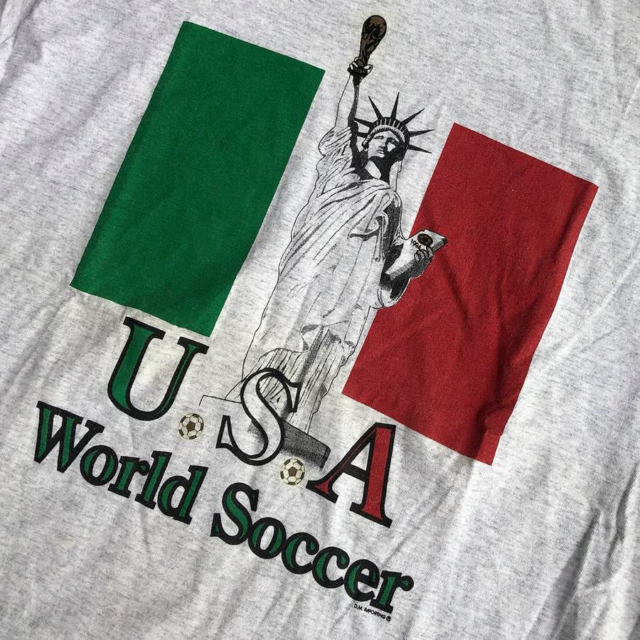 Vintage 1994 U.S.A World Cup Soccer Tee L