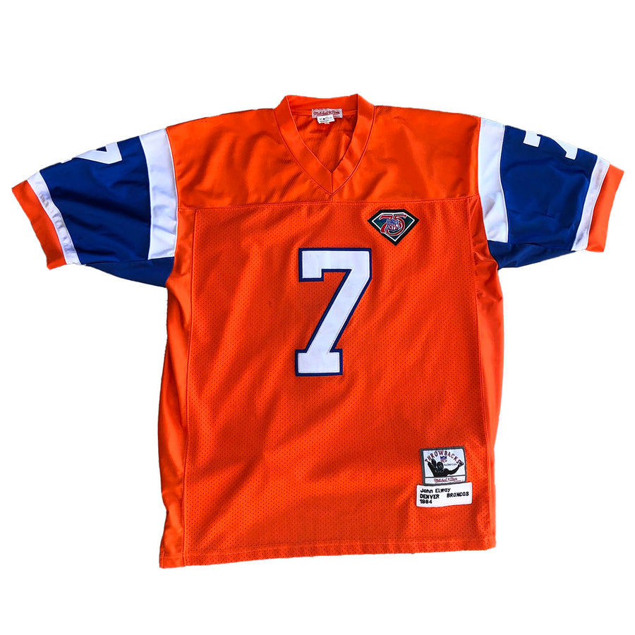 Mitchell & Ness John Elway Denver Broncos Throwback #7 Jersey XXL