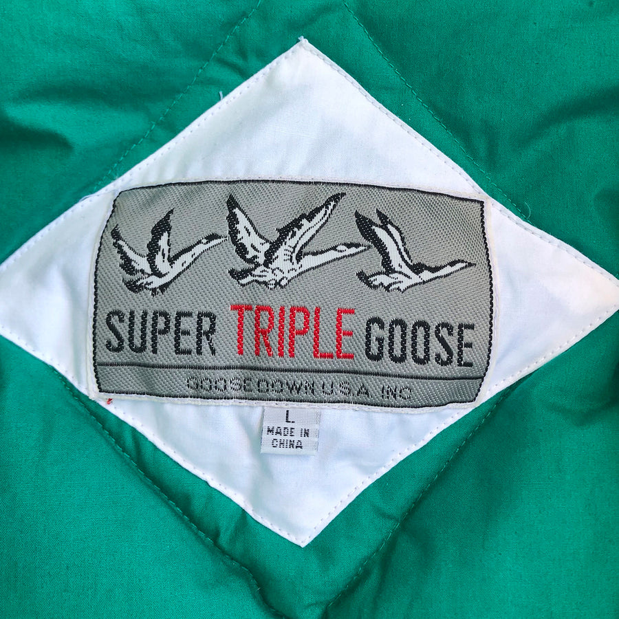 Rare 90s Vintage Super Triple Goose U.S.A Jacket L