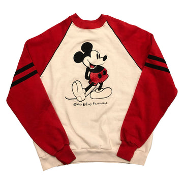 Vintage 80s Walt Disney Mickey Mouse Crewneck Sweater S/M