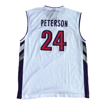 Vintage Reebok Toronto Raptors Morris Peterson #24 Jersey NWT XL