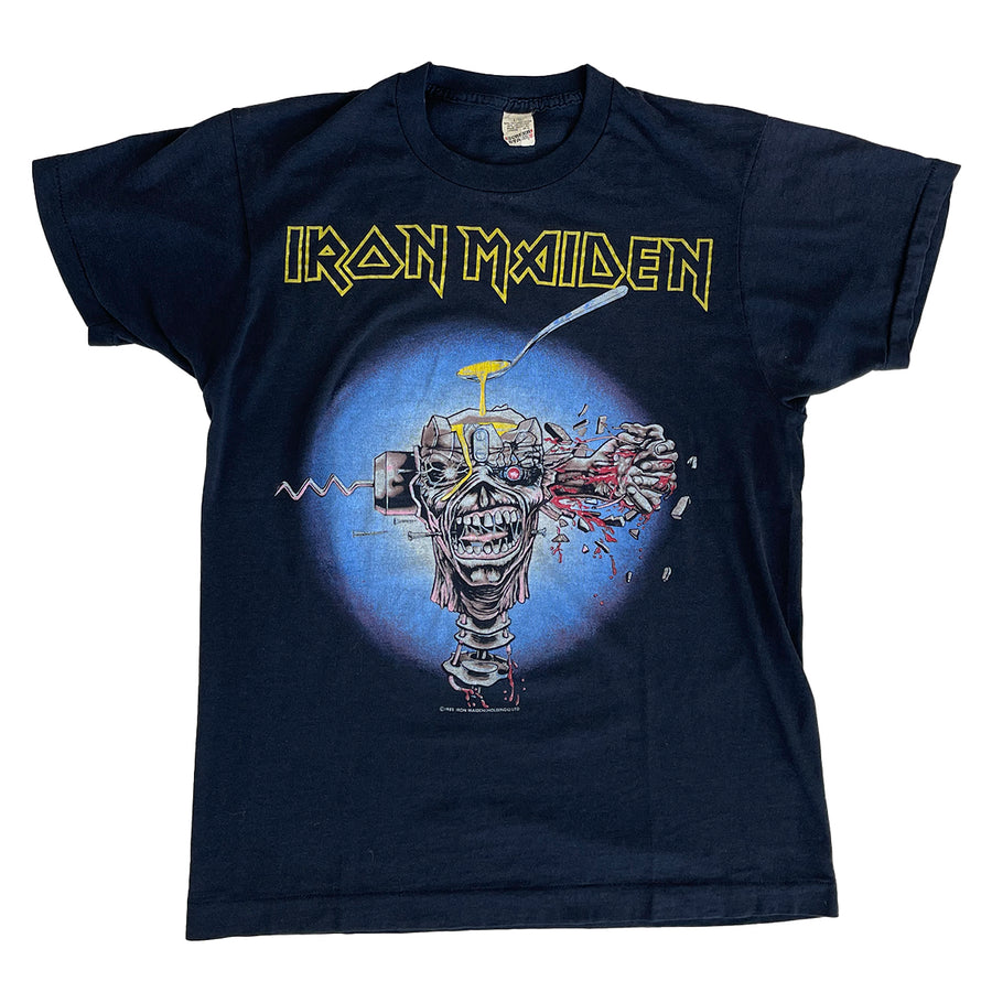 Vintage 1988 Iron Maiden Seventh Son Tour Tee S