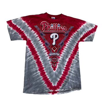 Vintage Tie Dye Philadelphia Phillies Tee XL