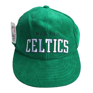 Vintage Corduroy Boston Celtics Snapback NWT