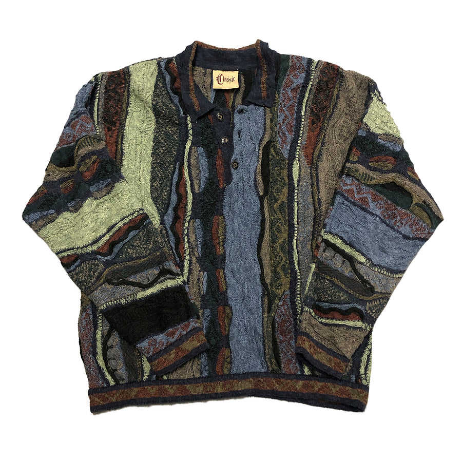 Vintage Coogi Classic Rugby Sweater L
