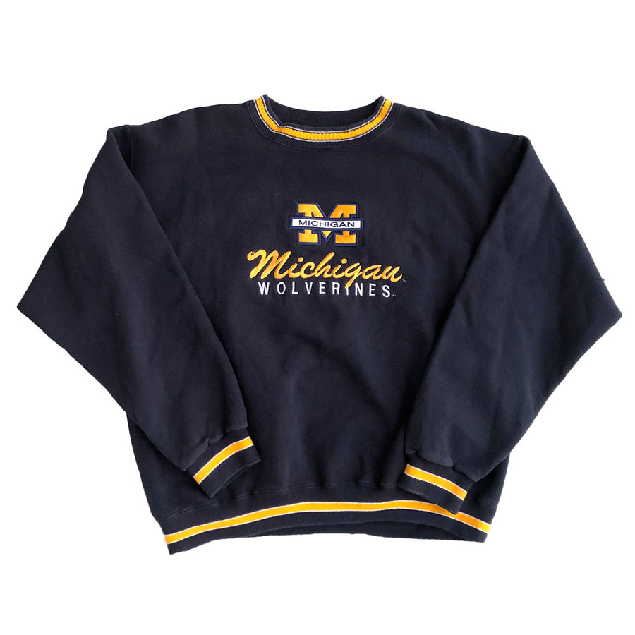 Vintage Michigan Wolverines Crewneck Sweater L/XL