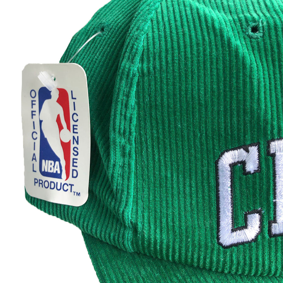 Vintage Corduroy Boston Celtics Snapback NWT